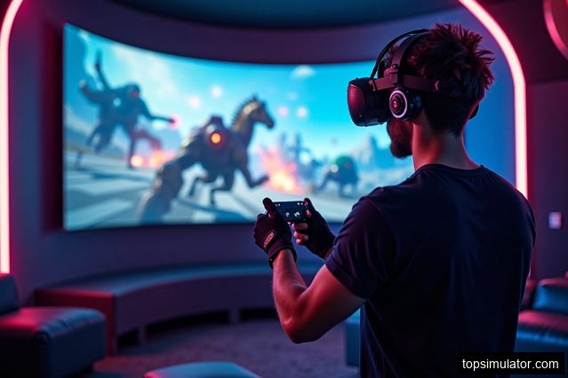 Virtual Reality Engine for Cutting-Edge Gaming Simulations
